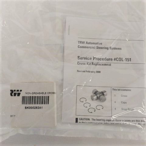 New TRW Steering Shaft Universal Joint Kit - P/N SK000282 (6741142896726)