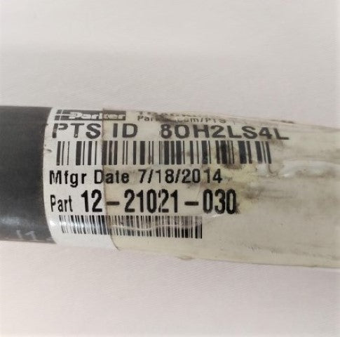 Parker SAE 45 C/B Swivel End Air-8 Pre-Assembled Line - P/N 12-21021-030 (6622374789206)