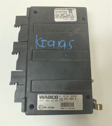 Damaged Meritor Wabco SmartTrac Stability Control Sys ECU- 400 867 116 0 (8259259040060)