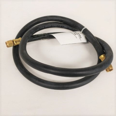 Parker SAE 45 Swivel Ends #6 Fiber Braided Hose - P/N: 12-20822-077 (6643934986326)
