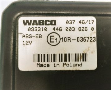 Meritor Wabco SmartTrac Stability Control Systems PABS ECU P/N 400 867 212 0 (4352070058070)