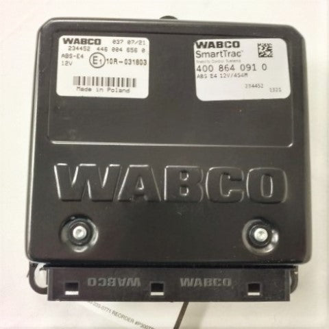 Wabco 4S4M, E-BSC ABS Electronic Control Unit Module - P/N 400 864 091 0 (6740818002006)