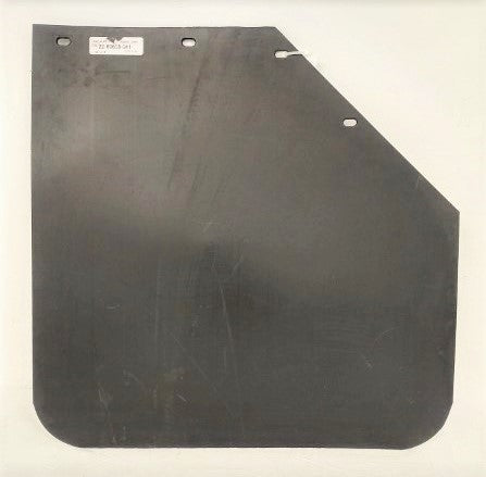 Used Freightliner 24" Mitered 2 Black Mud Flap w/o Logo - P/N 22-69608-041 (6694135529558)