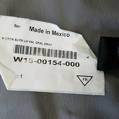 Freightliner Day Cab Vinyl Opal Grey Left Hand Sleeper Curtain PN: W18-00154-000 (3965142106198)