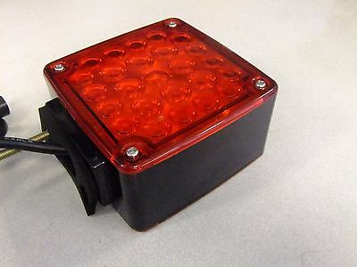 Grote Double Face LED Stop/Turn/Tail Lamp - Amber/Red - LH - P/N A06-69688-000 (3939711254614)