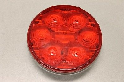 Maxxima 6 LED 4" Red Stop/Tail/Turn Light w/Dry Fit Connection - P/N M42344R (3962813644886)