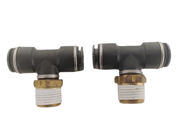 *Set of 5* SMC 1/2 MPT, 1/2 NT 1/2 NT PTC Tee Pipe - P/N KV2T13 37S (6628070195286)