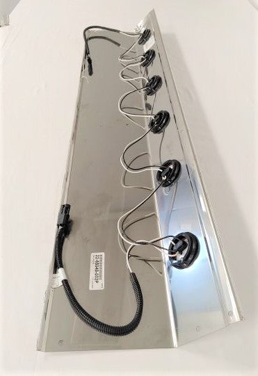 Damaged Freightliner Sleeper Box Stainless Steel Skirt - P/N A22-65040-003 (6633759309910)