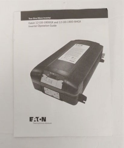 Used Eaton 11.8 V 1800W Charge Inverter - P/N A66-06279-002 (6659326902358)