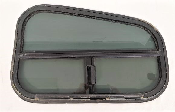 Damaged Freightliner LH Side Sliding Window - P/N: A18-30275-004 (6656688554070)