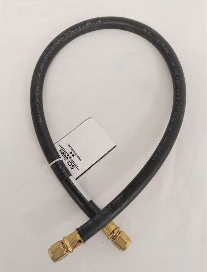 Parker 44" #8 Charge Back Air Line w/ SAE Swivel Fittings - P/N 12-21021-044 (6667522900054)