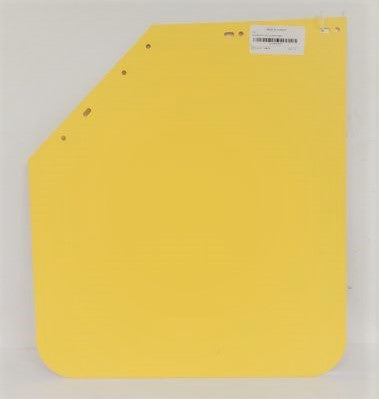 Freightliner RH 27" Mitered 1 Yellow Mud Flap - P/N 22-61643-523 (6700453134422)