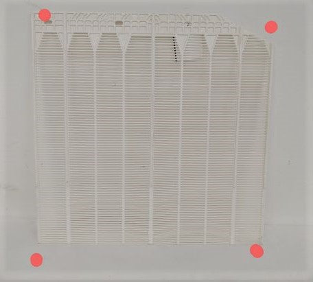 *Cut* Eco Flaps LH 24" White Mud Flap - P/N 22-68440-130 (6751102304342)