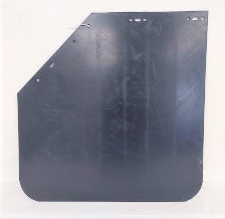 Freightliner RH 24" Mitered 1 Black Mud Flap w/o Logo - P/N 22-69608-021 (6741628420182)
