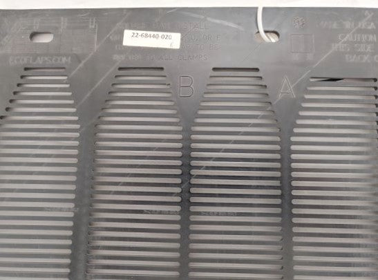 *Cut* Eco Flaps RH 24" Mitered 1 Black Mud Flap - P/N 22-68440-020 (6700739133526)