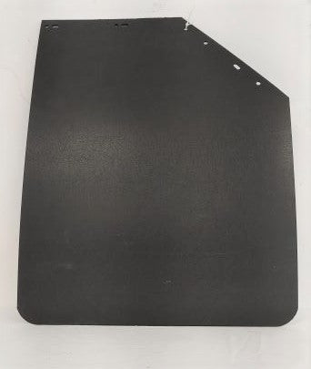 Freightliner LH Front 24" x 30" Black Mud Flap - P/N: 22-61645-012 (6700738904150)