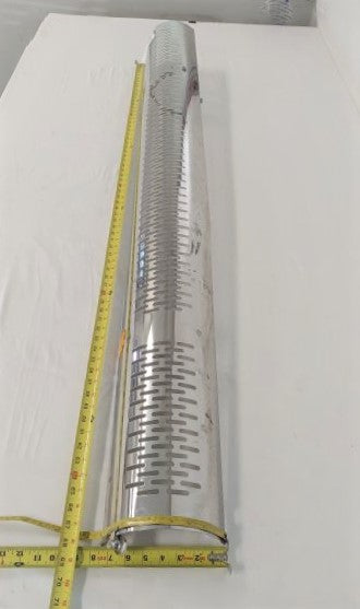 Damaged Freightliner 5" Stack H/V SS Exhaust Shield - P/N 04-24695-002 (6702937866326)