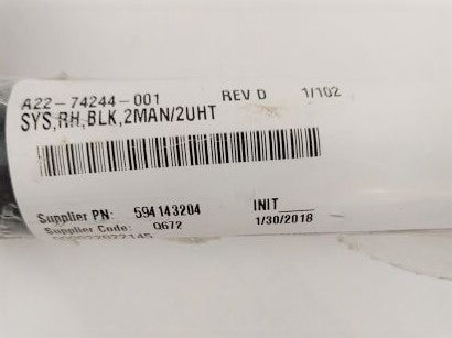 Freightliner M2 RH Manual Black Mirror Assembly - P/N A22-74244-001 (6734281801814)