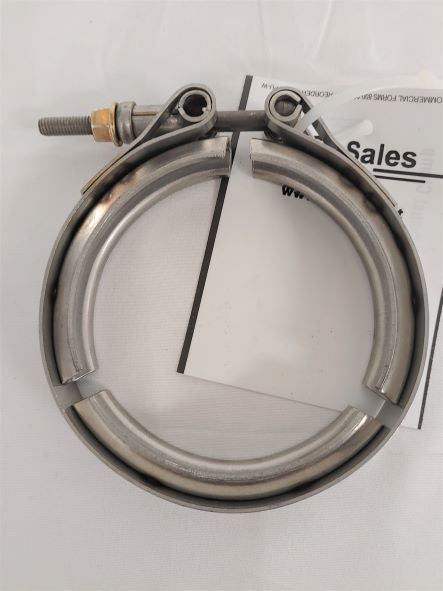 Heavy Duty Engine Exhaust Clamp Band w/ T-Bolt - P/N TCX T130158342AC2 (6741245165654)