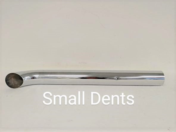 *Dented* 5" Polished Curved SS Exhaust Pipe Stack - P/N: 04-29504-050 (6754127347798)