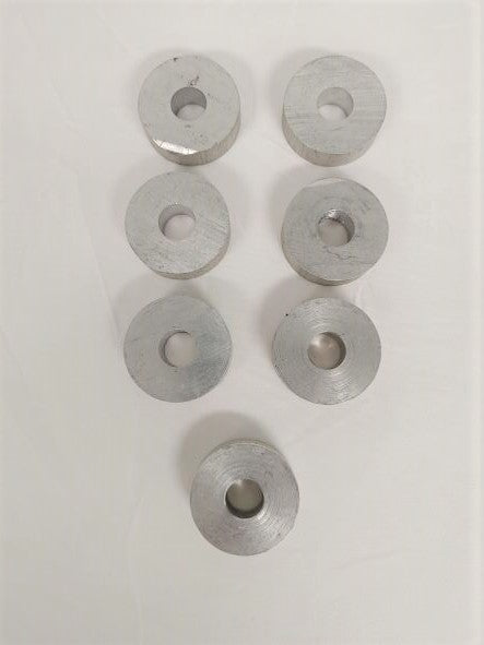 *Set Of 7* Used Freightliner ½" L 0.53 ID 1½" OD Spacers - P/N: 23-09331-050 (6762870669398)