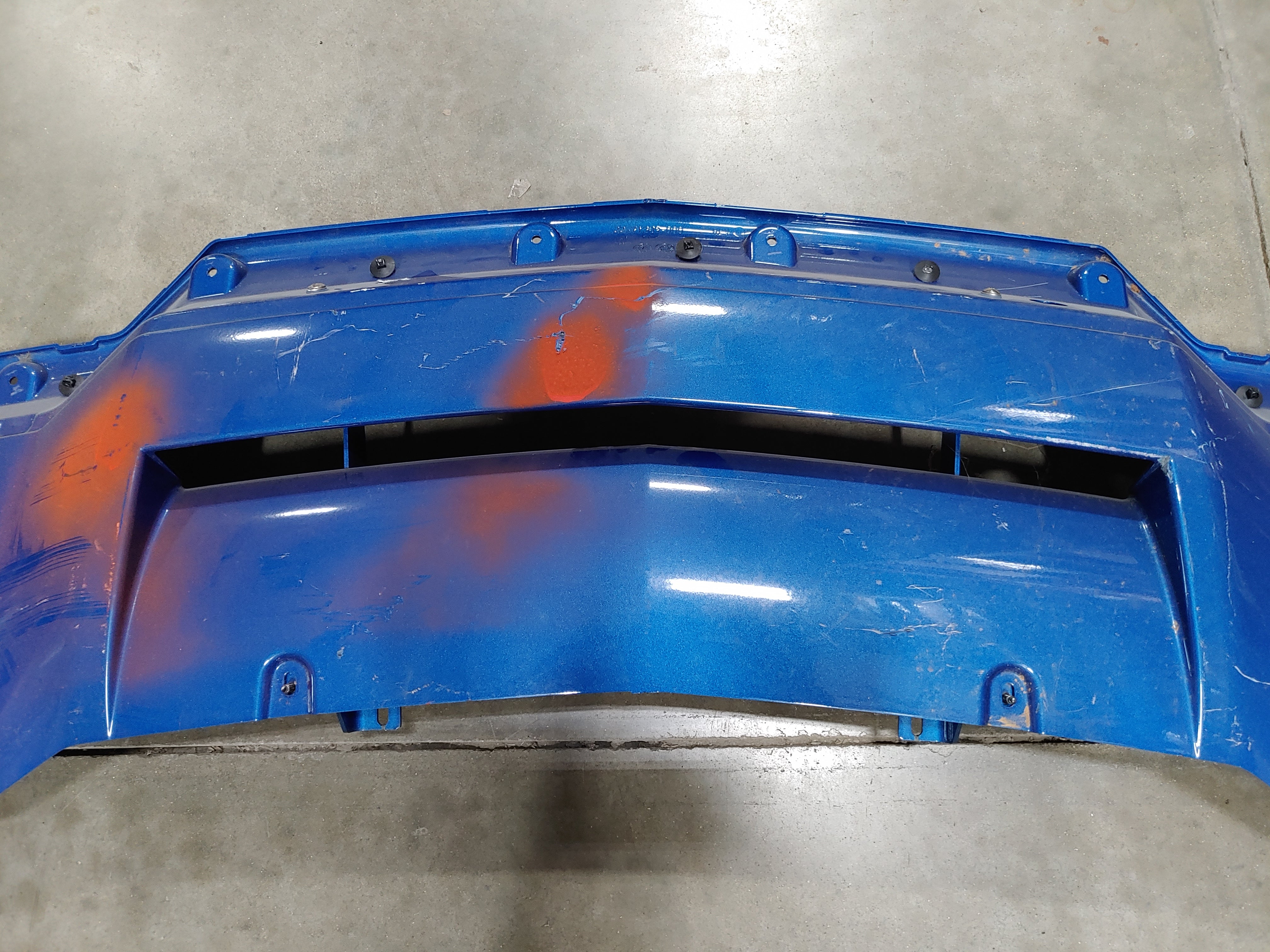 Used Western Star Sleeper Sunvisor Panel w/ Brackets - P/N 22-71389-000 (6777803243606)