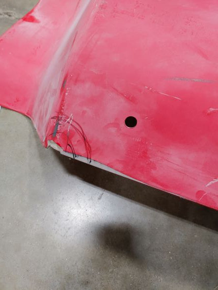 Damaged Western Star LH Stratosphere Transition Panel - P/N A18-67629-000 (6778730512470)
