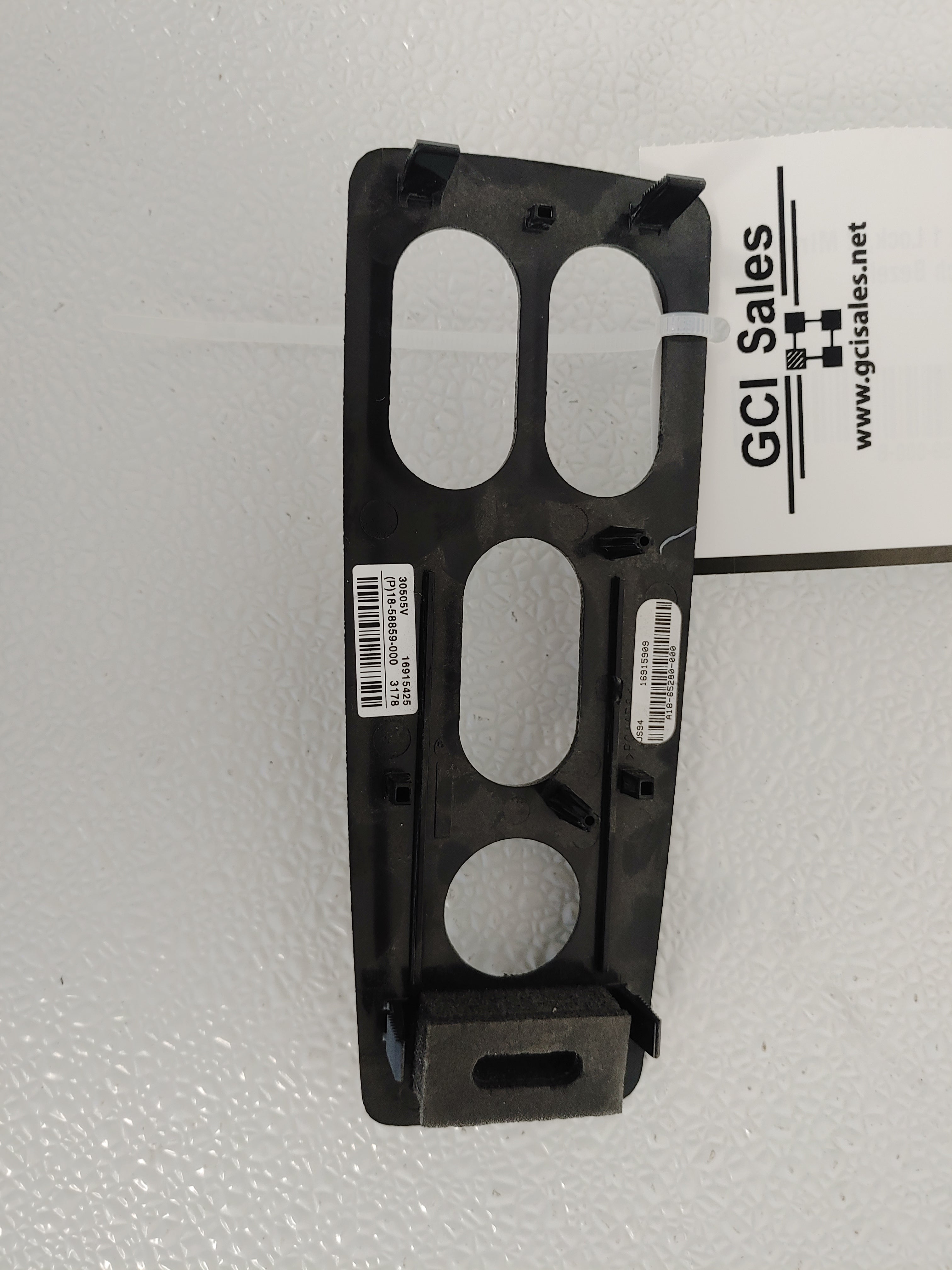 Freightliner LH 1 Lock, 2 Mirror Switch Bezel - P/N 18-58859-000 (8164661363004)