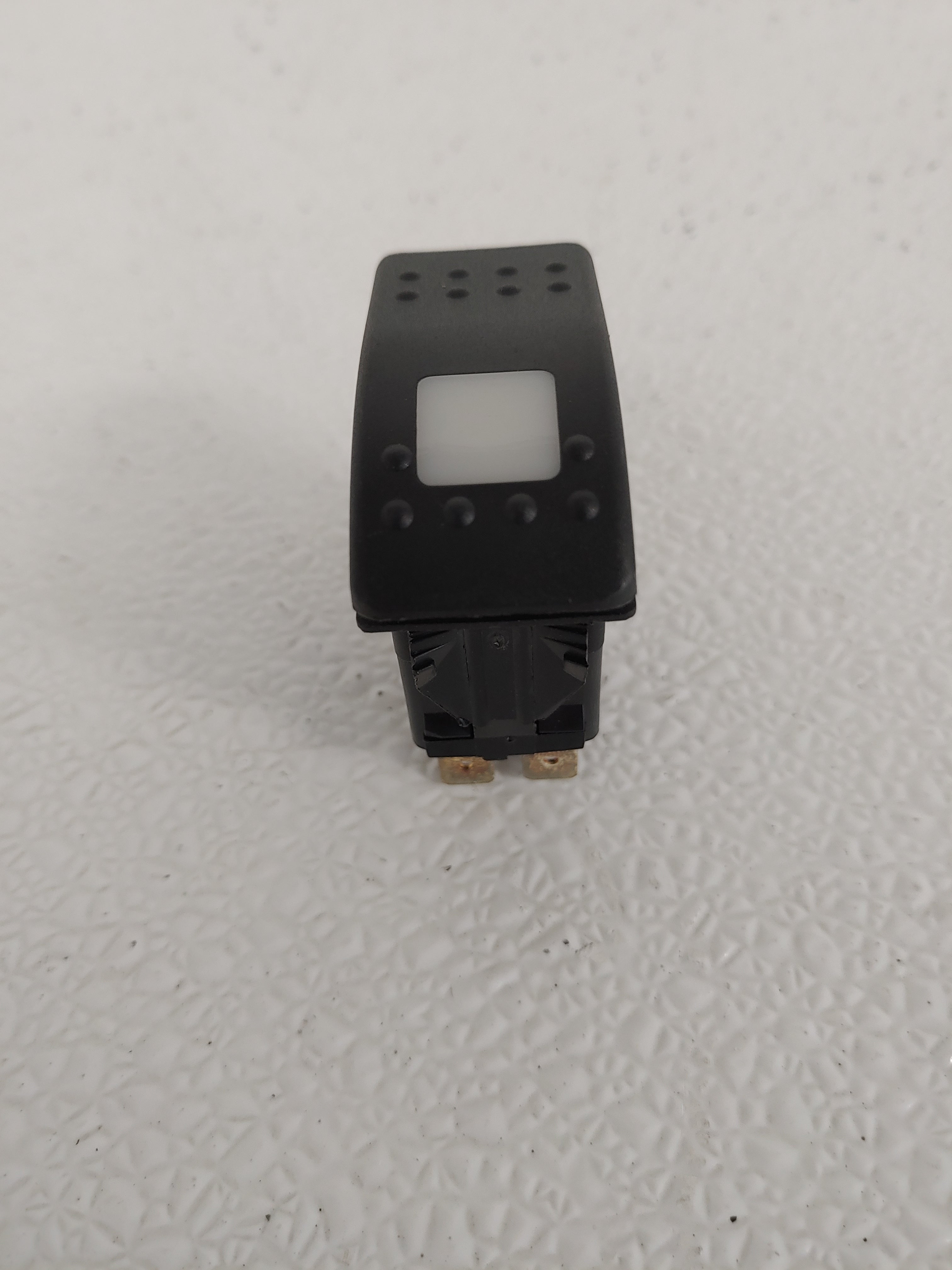 Freightliner Blank w/ White Icon Rocker Switch - P/N A66-02160-108 (6831054749782)