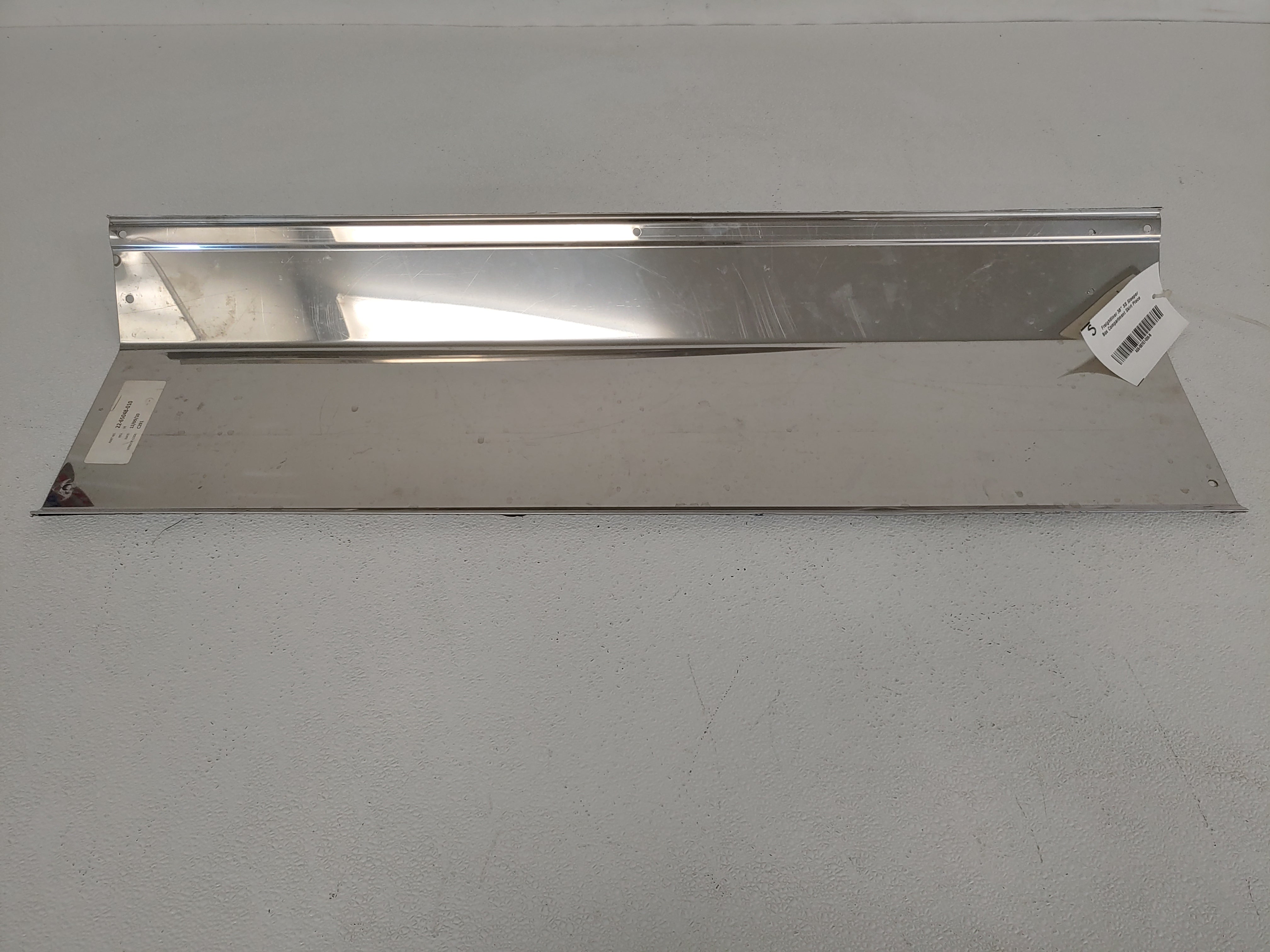 Freightliner 38" SS Sleeper Box Compartment Skirt Piece - P/N: 22-65048-010 (7997829022012)