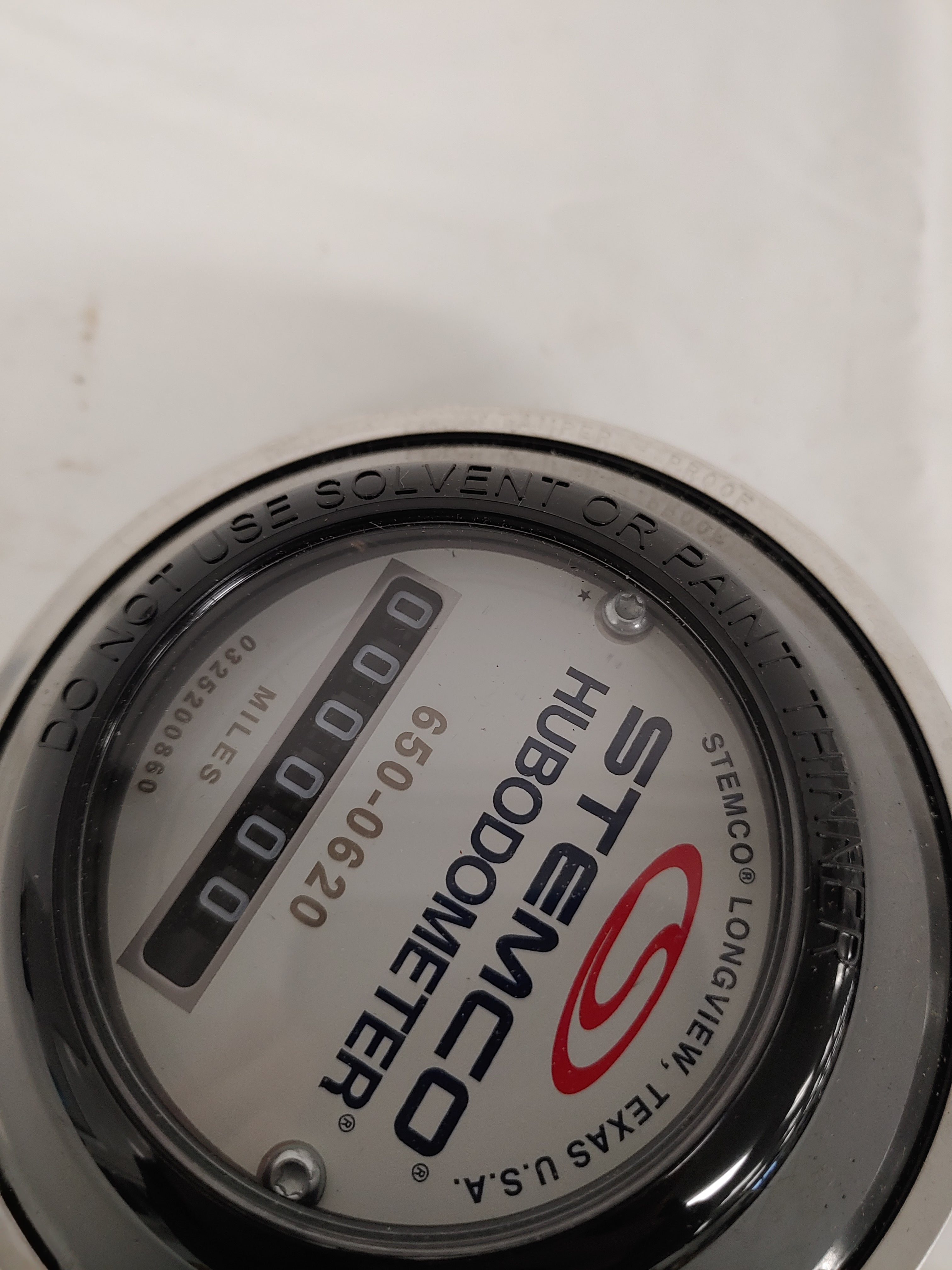 Stemco 558 Rev / Mile Hubodometer Assembly - P/N 650-0620 (8148661338428)