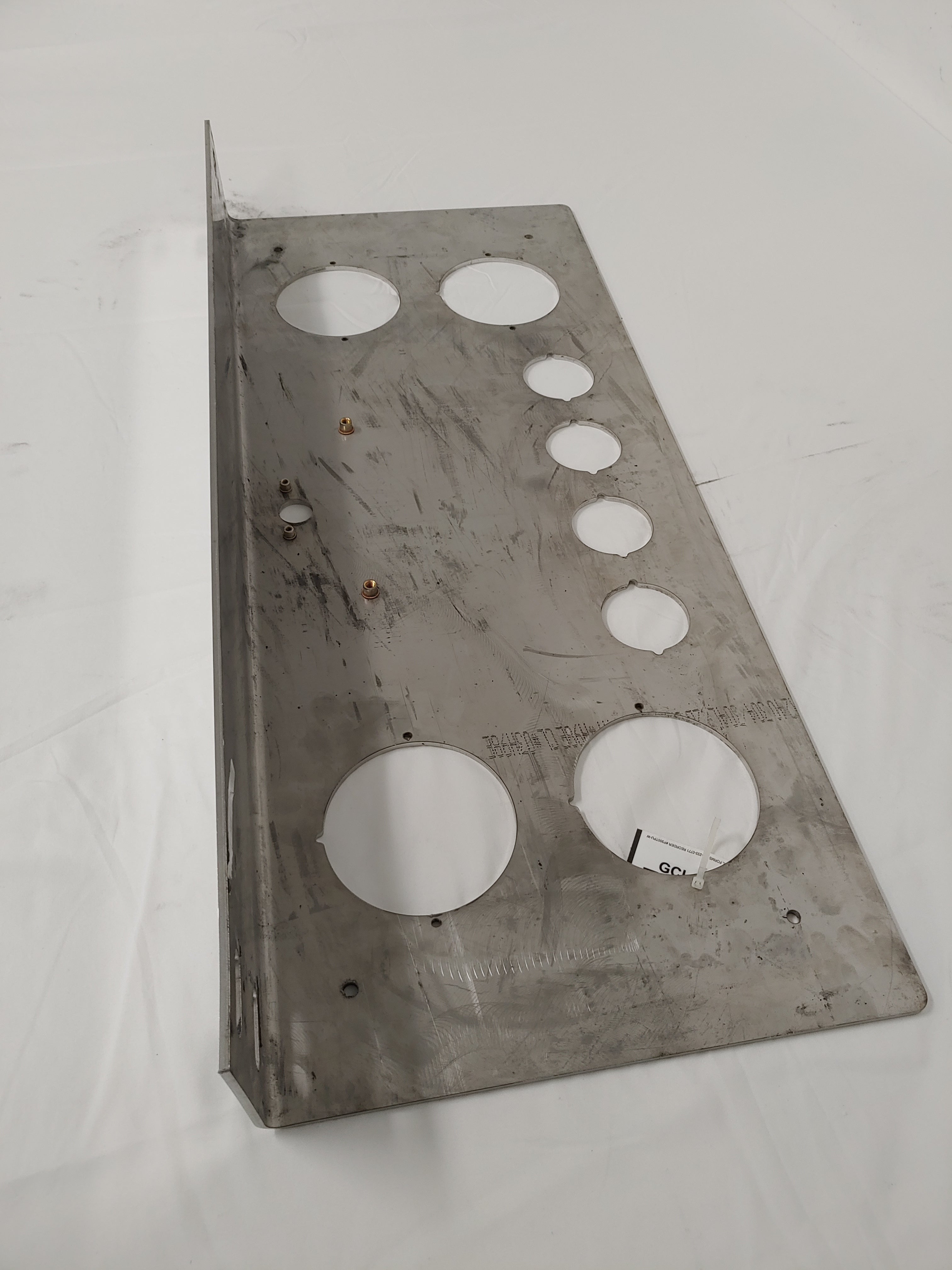 Polished Chrome Tail Lamp Bracket - P/N A18-67470-000 (8164811800892)