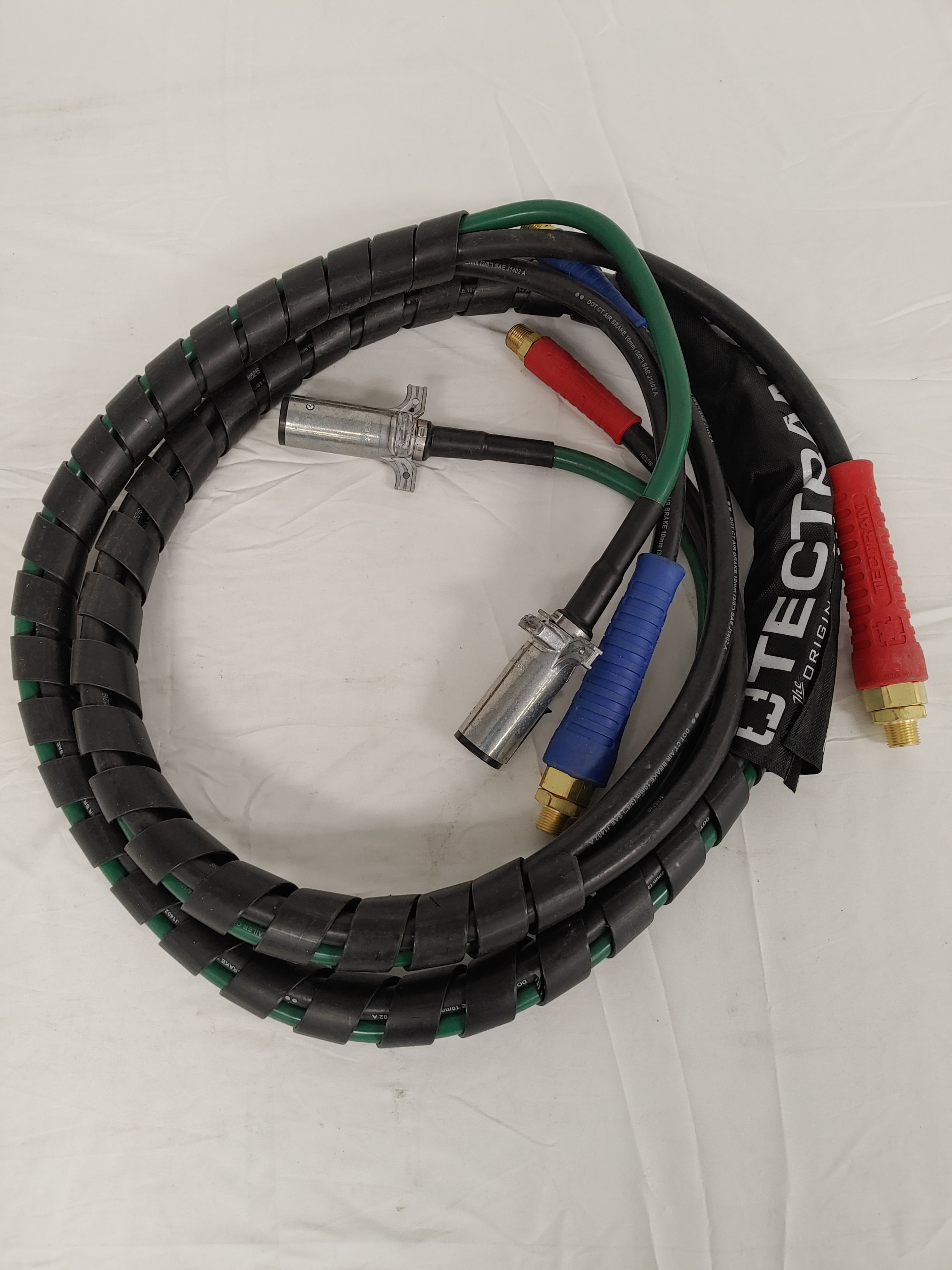 Tectran 12 Ft. 3-in-1 Electrical/Air Line Assembly - P/N TTM 169127 (6642789974102)