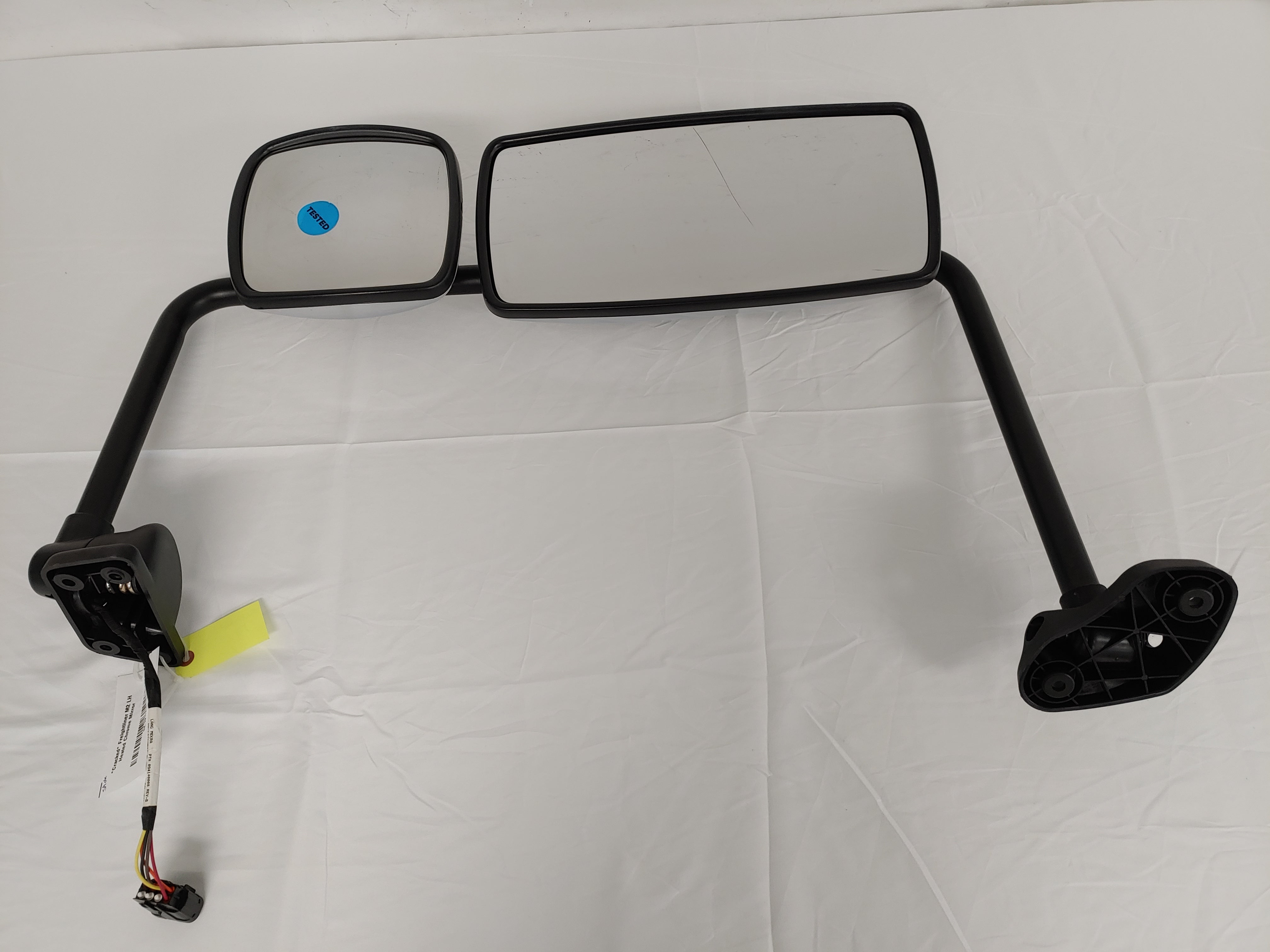 *Cracked* Freightliner M2 LH Heated Chrome Mirror - P/N A22-74243-009 (8112249635132)