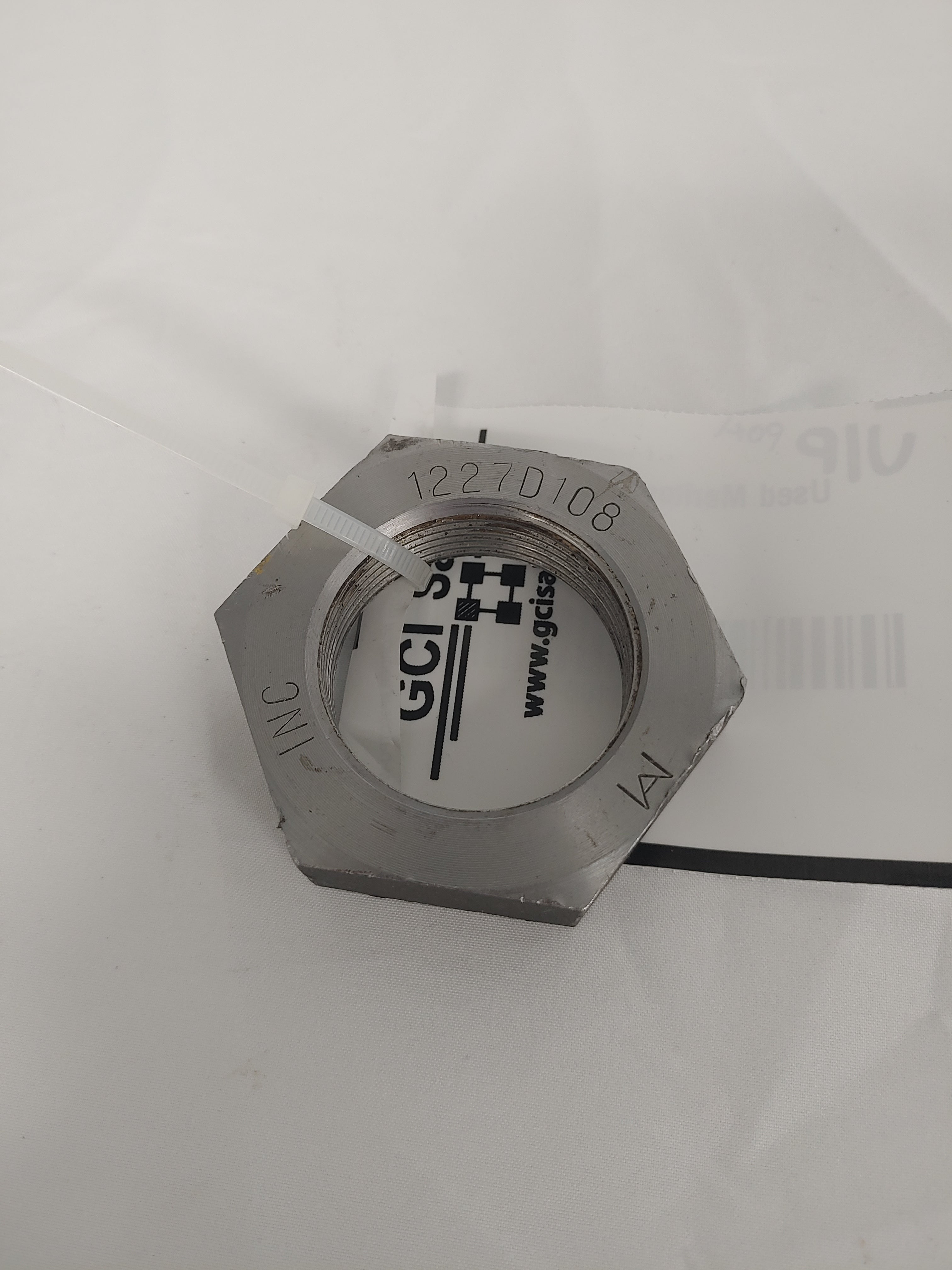 Used Meritor 2.5" Outer Nut - P/N 1227D108 (3939487154262)