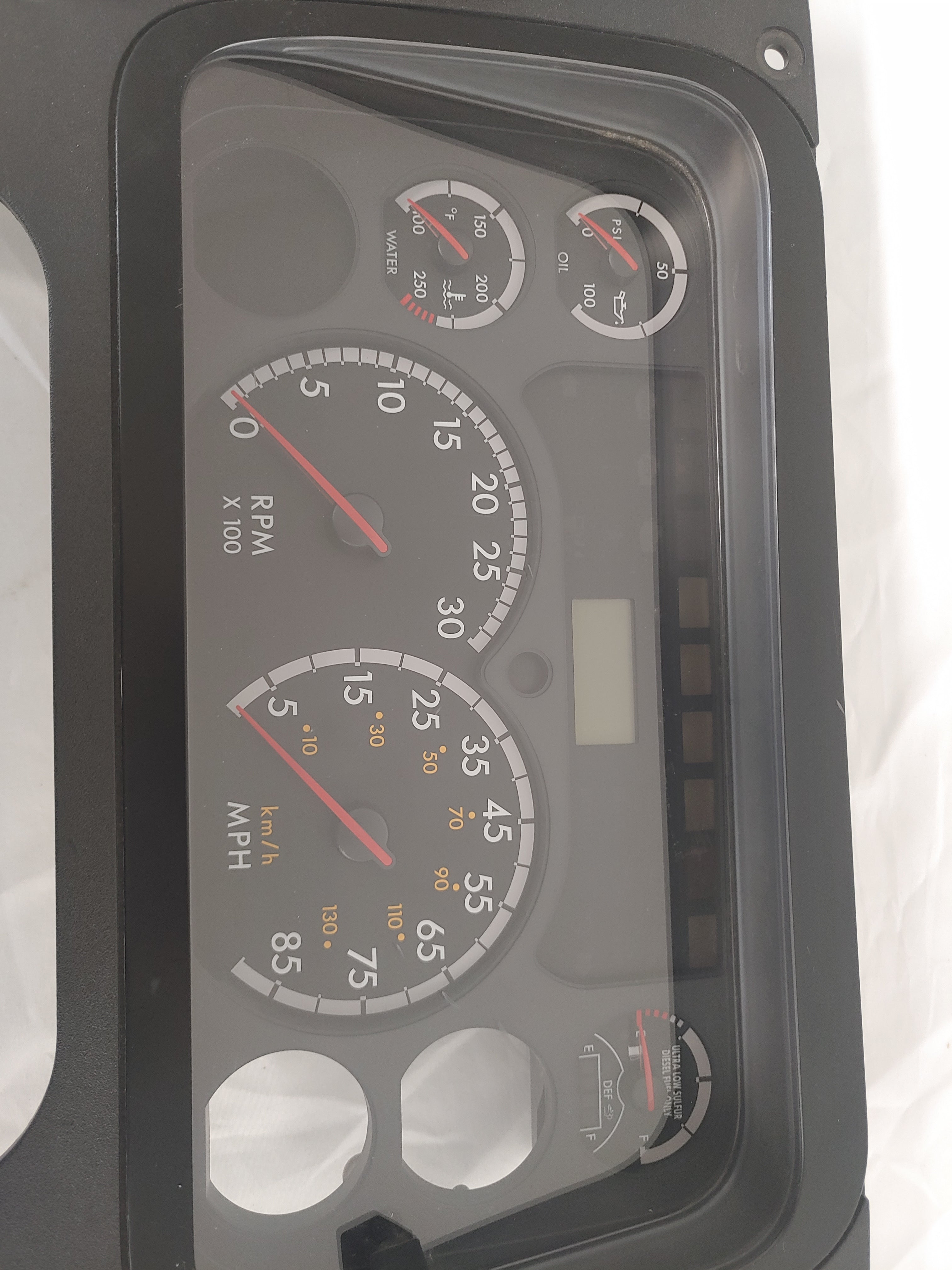 Used Freightliner Cascadia P3 Speedometer & Tach Cluster - P/N A22-66236-100 (3939793010774)
