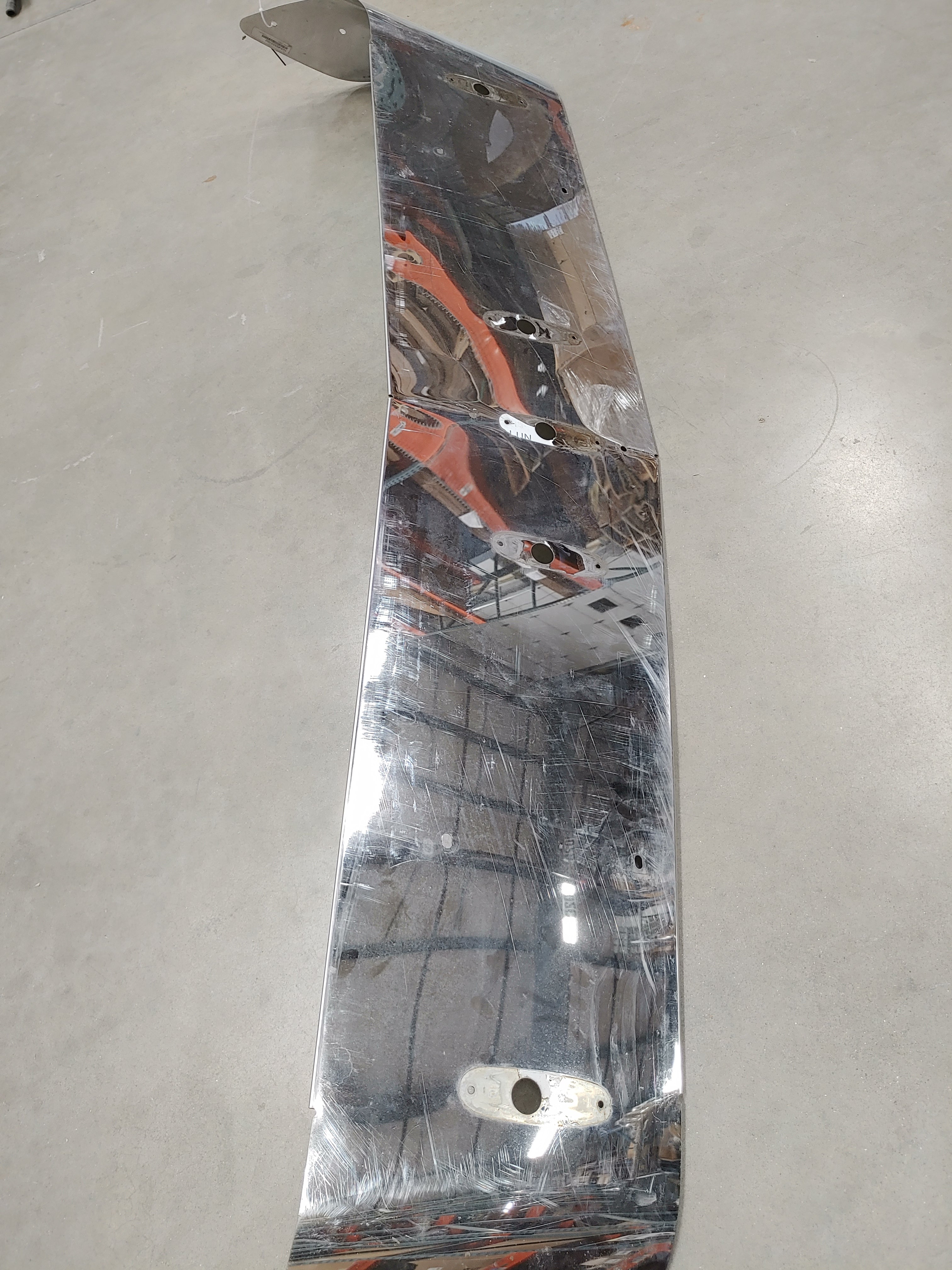 Used Freightliner Coronado SS Sun Visor w/o Lights - P/N A22-65533-002 (8192480706876)