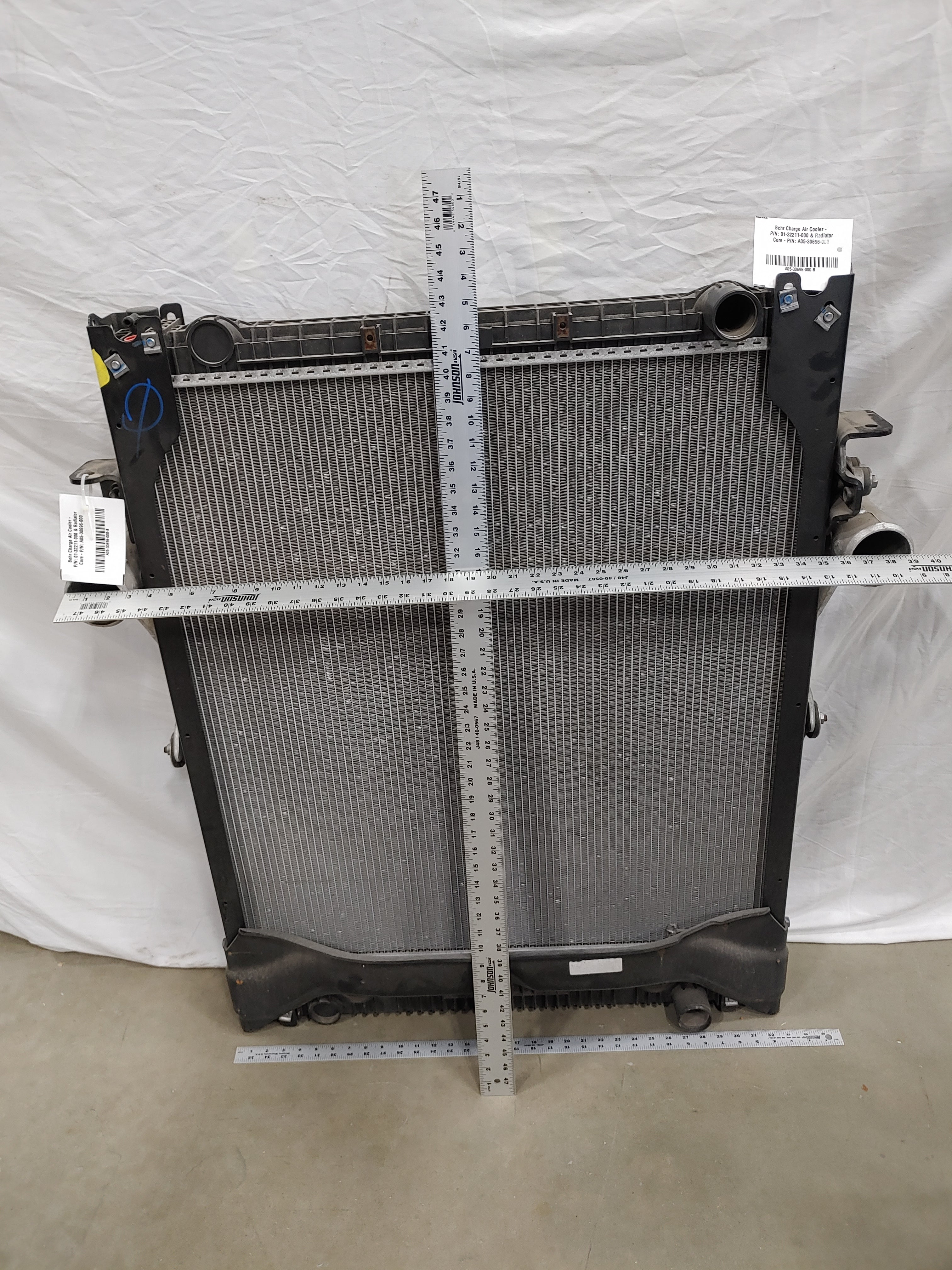 Behr Charge Air Cooler - P/N 01-32211-000 & Radiator Core - P/N A05-30696-000 (8235774214460)