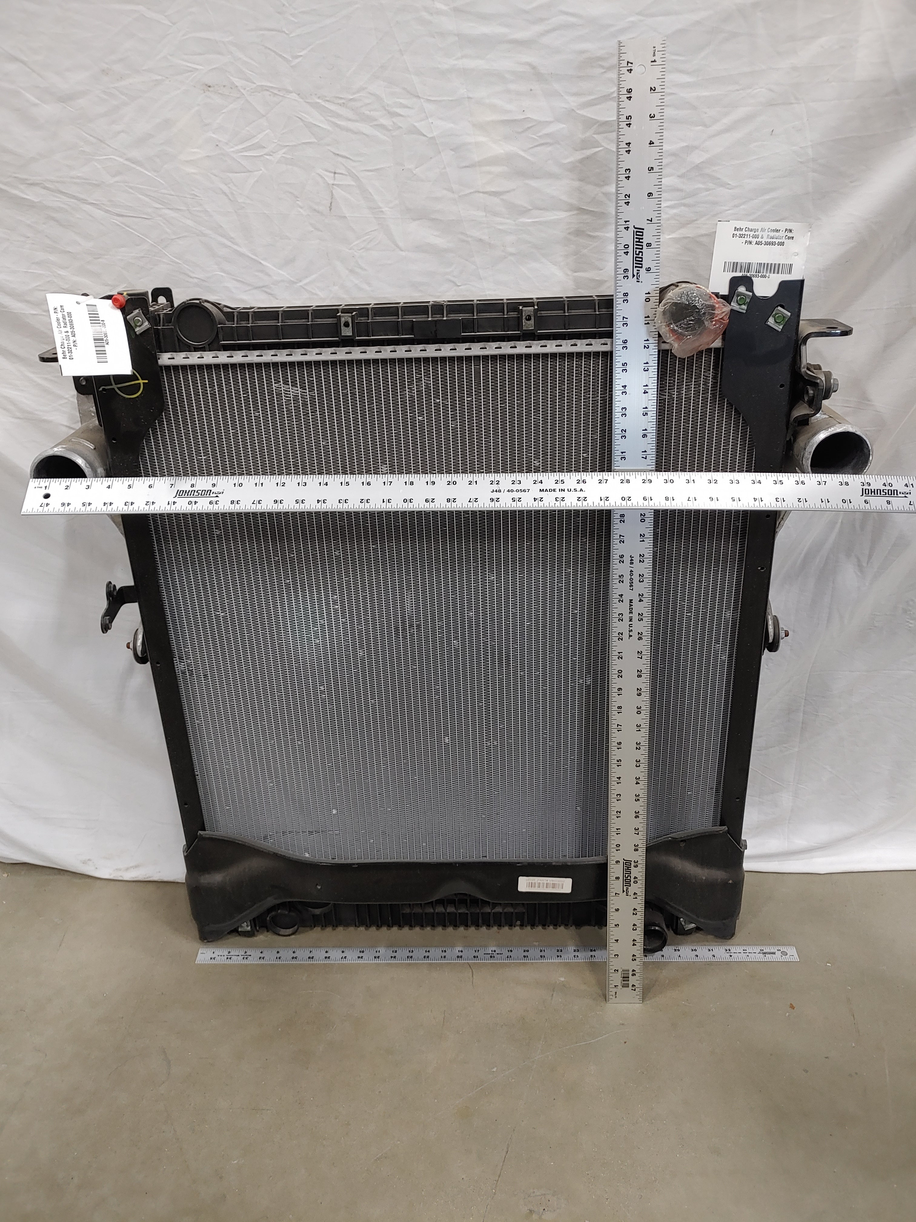 Behr Charge Air Cooler - P/N 01-32211-000 & Radiator Core - P/N A05-30693-000 (8235758223676)