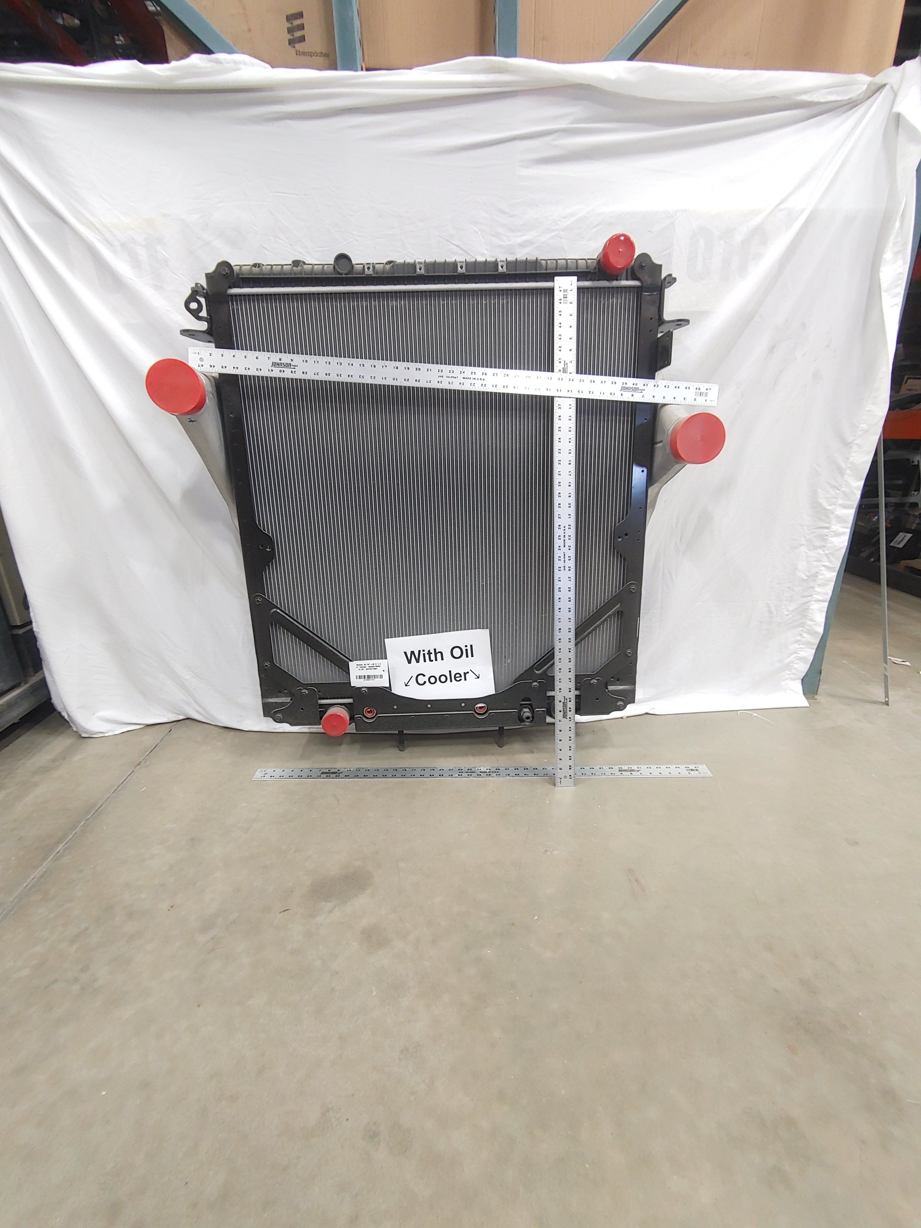 Modine 38 7/8" x 38 ½" x 2 ¼" Radiator - 3S0580790003 & CAC - 3E0152770001 (8240599957820)