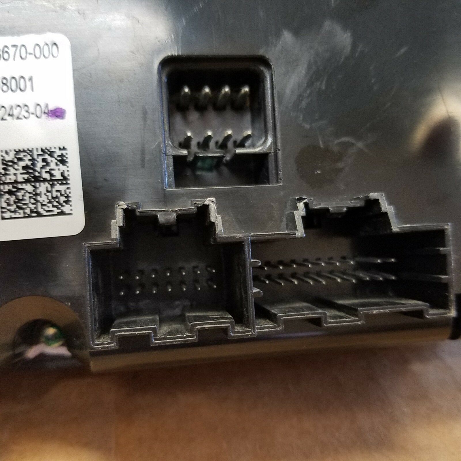 New Freightliner Temperature Control - HVAC - 3 Knobs - P/N A22-73670-000 (4017860902998)