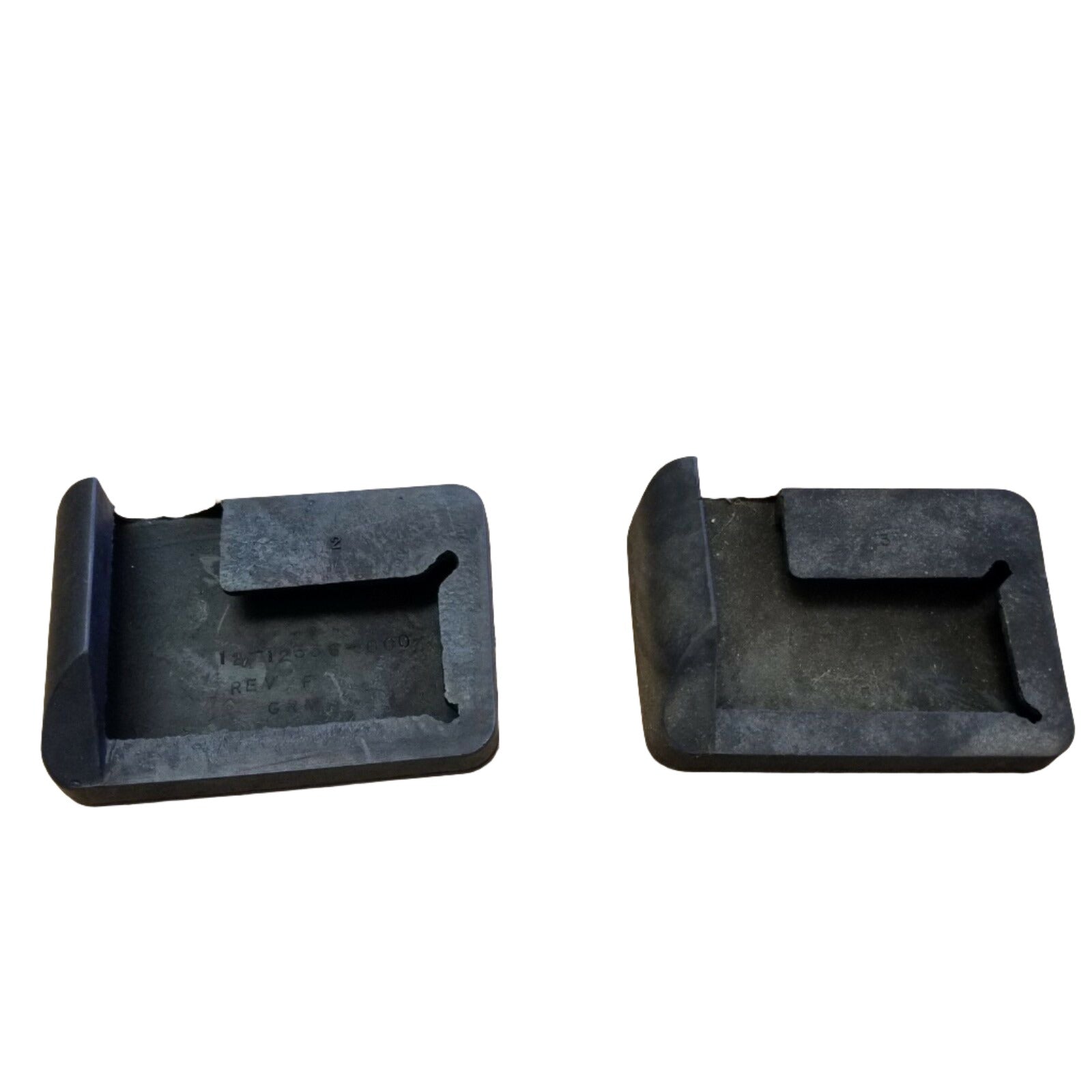 Freightliner FLD Brake Pedal Pads (Set of 2) - P/N 12-12336-000