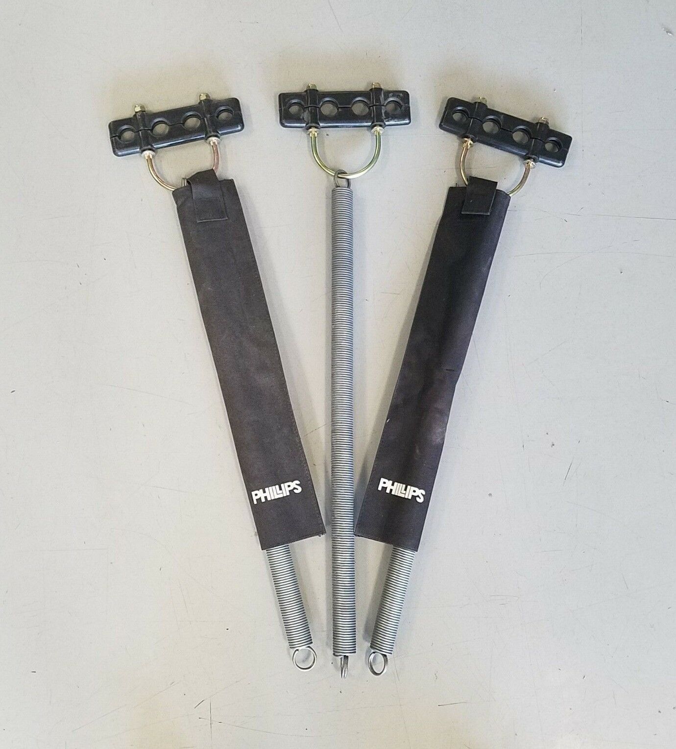 Set of 3 Phillips 4-Hole Hangers with 18 Inch Springs - P/N: A22-51707-000 (3961795903574)