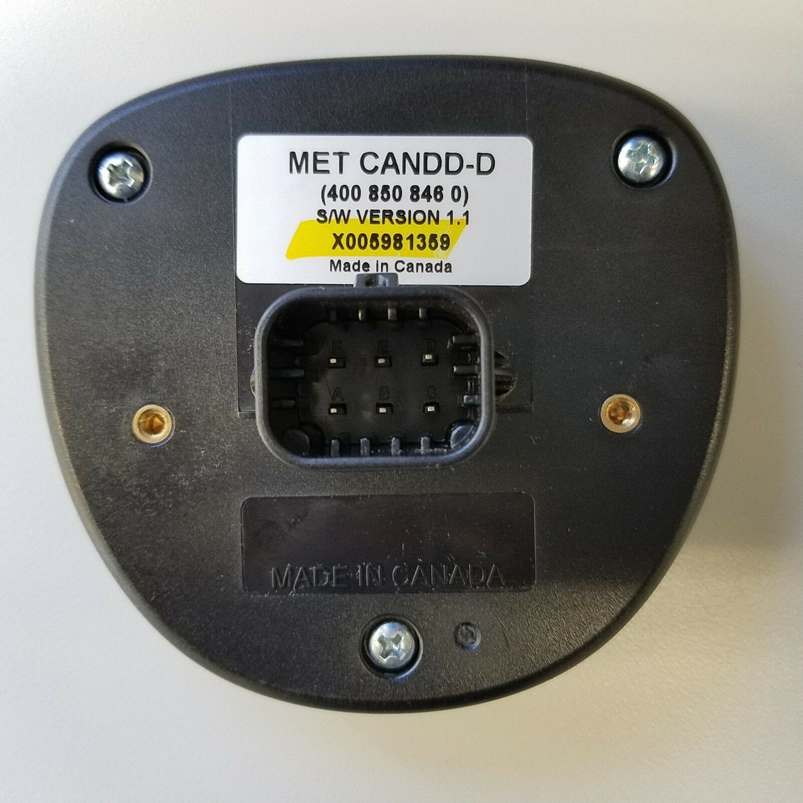 Meritor Wabco OnGuard Collision Safety System Dash Controller--PN 400 850 846 0 (3939612819542)