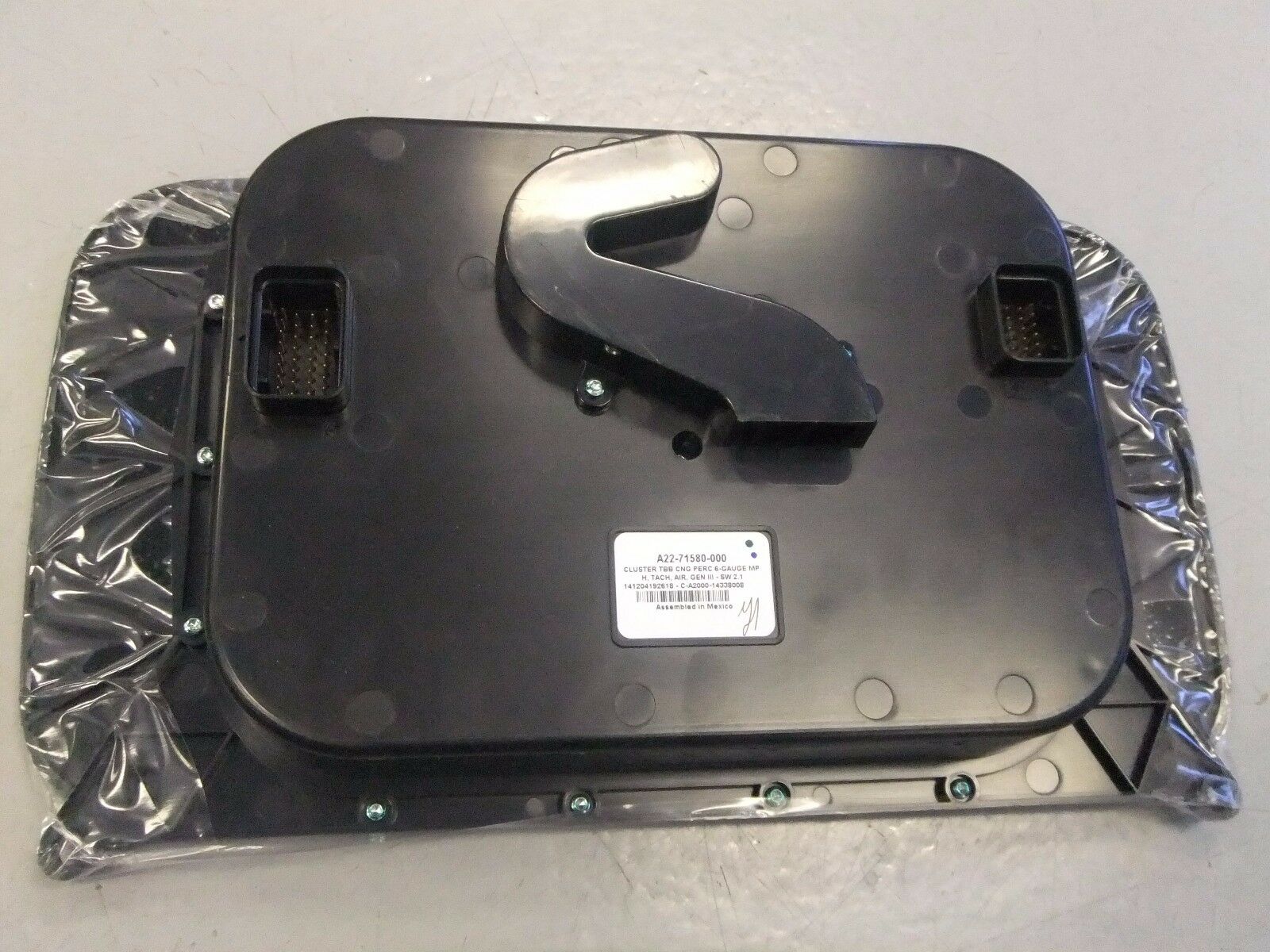 Freightliner FCCC Six Gauge Instrument Cluster Panel - P/N A22-71580-000 (4023611981910)