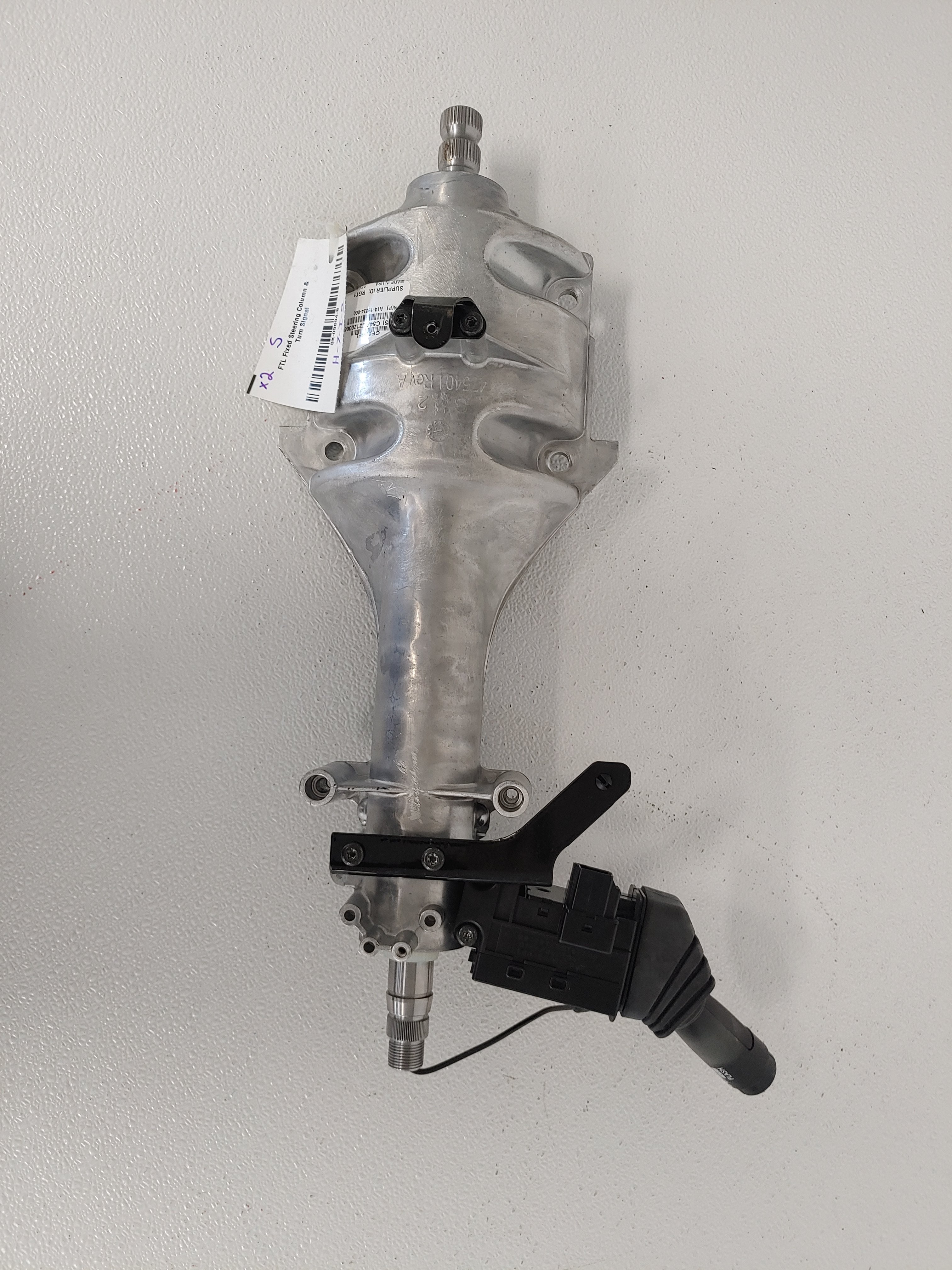 Damaged FTL Fixed Steering Column & Turn Signal - P/N A14-19234-000 (8013800800572)