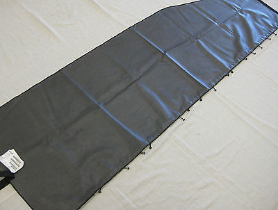 Freightliner Graphite Black Vinyl Right Hand Privacy Curtain PN W18-00003-035 (3965141155926)
