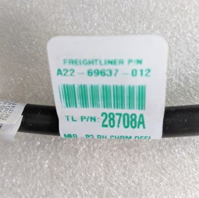 New Freightliner Cascadia RH Chrome Mirror Assy - P/N A22-69637-012 (6781495869526)