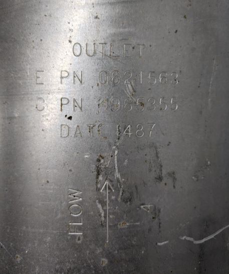 Cummins OEM ISC Aftertreatment DPF ASSY (2 Sensors Only) - P/N 204248A, 4969963 (6567680737366)