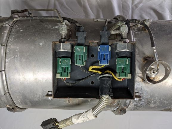 Used OEM ISC Aftertreatment DPF Assy (1 Sensor Only) - P/N DBZ-A6804904492 (8271455748412)